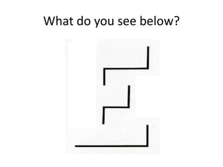 What do you see below?
 