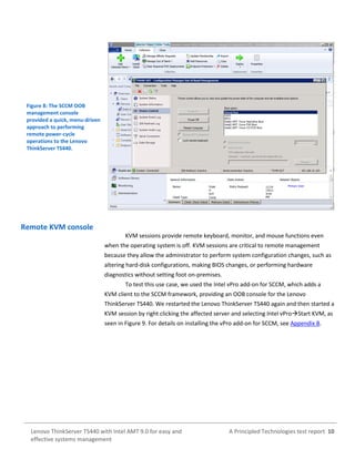 Lenovo ThinkServer TS440 with Intel AMT 9.0 for easy and effective ...