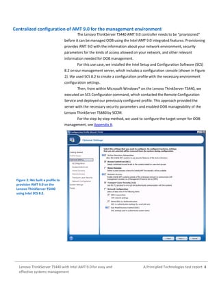 Lenovo ThinkServer TS440 with Intel AMT 9.0 for easy and effective ...