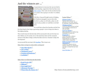 Département des constructions et des technologies de l'information
                               Centre des technologies de l'information
http://www.showusabetterway.com                   8 mai 2008 - Page 18
 