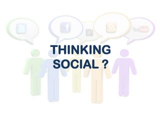 THINKING
SOCIAL ?
 