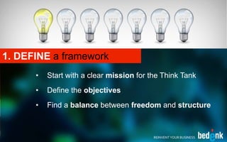 How to successfully create an internal think tank | PPT