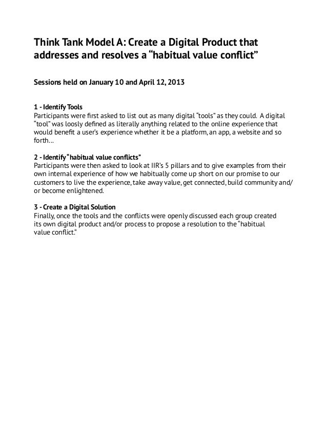 Think tank thesis 07 picture