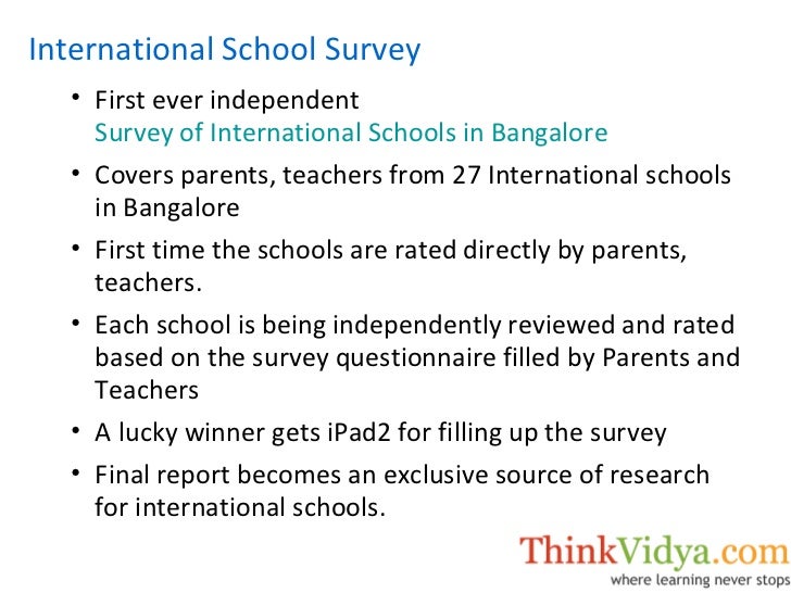 parents school survey