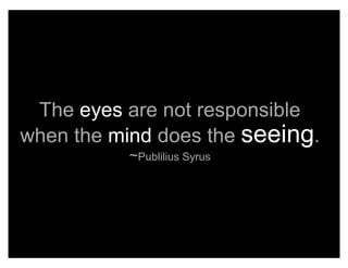 Thinking Visually
