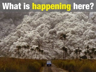 What is happening here?
 