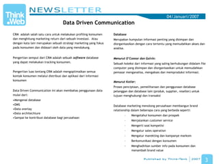 Think.Web Newsletter - February 2007 - #3