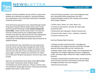 Think.Web Newsletter - February 2007 - #3