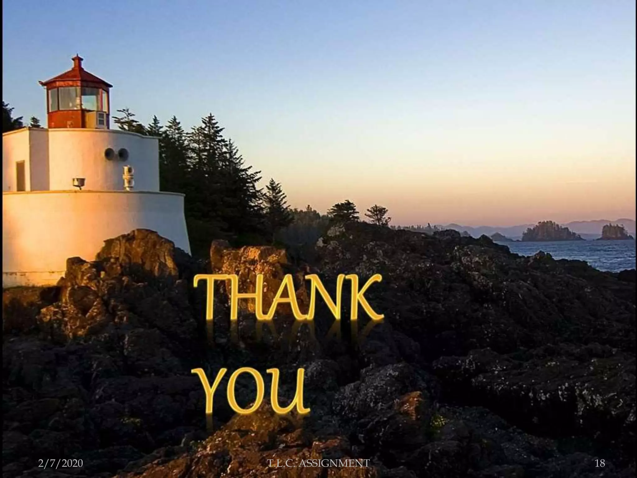 2/7/2020 18T.L.C. ASSIGNMENT
 