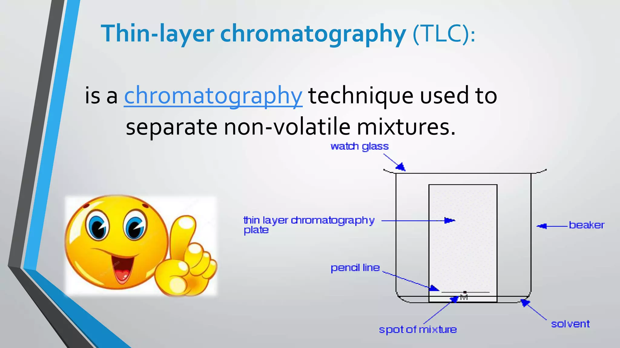 Thin layer chromatography faculty of pharmacy zagazig university | PPTX