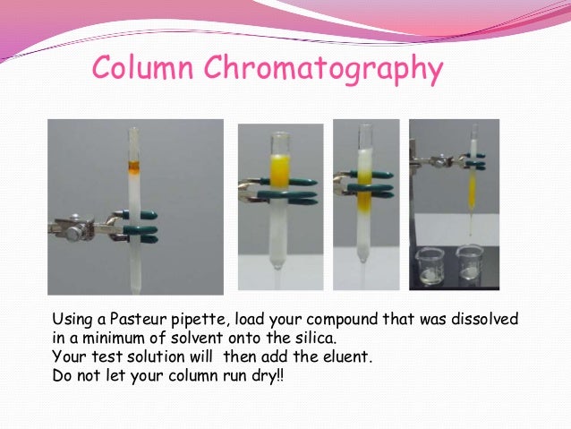 thin layer chromatography and column chromatography thin layer chromatography and column chromatography