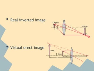 Rect Inverted Real Vitual Thin lenses | PPTX