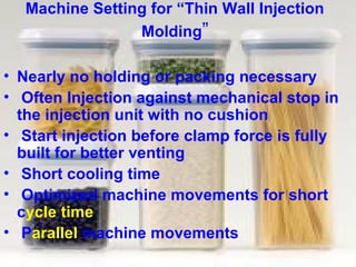 Thin Wall Injection Molding Tips and Tricks