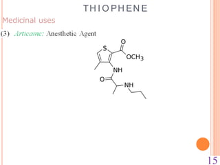 Medicinal uses
TH I O PH EN E
15
 