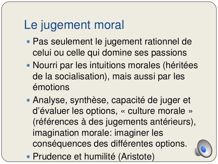 éThique et morale avec narration