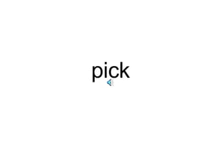 pick 