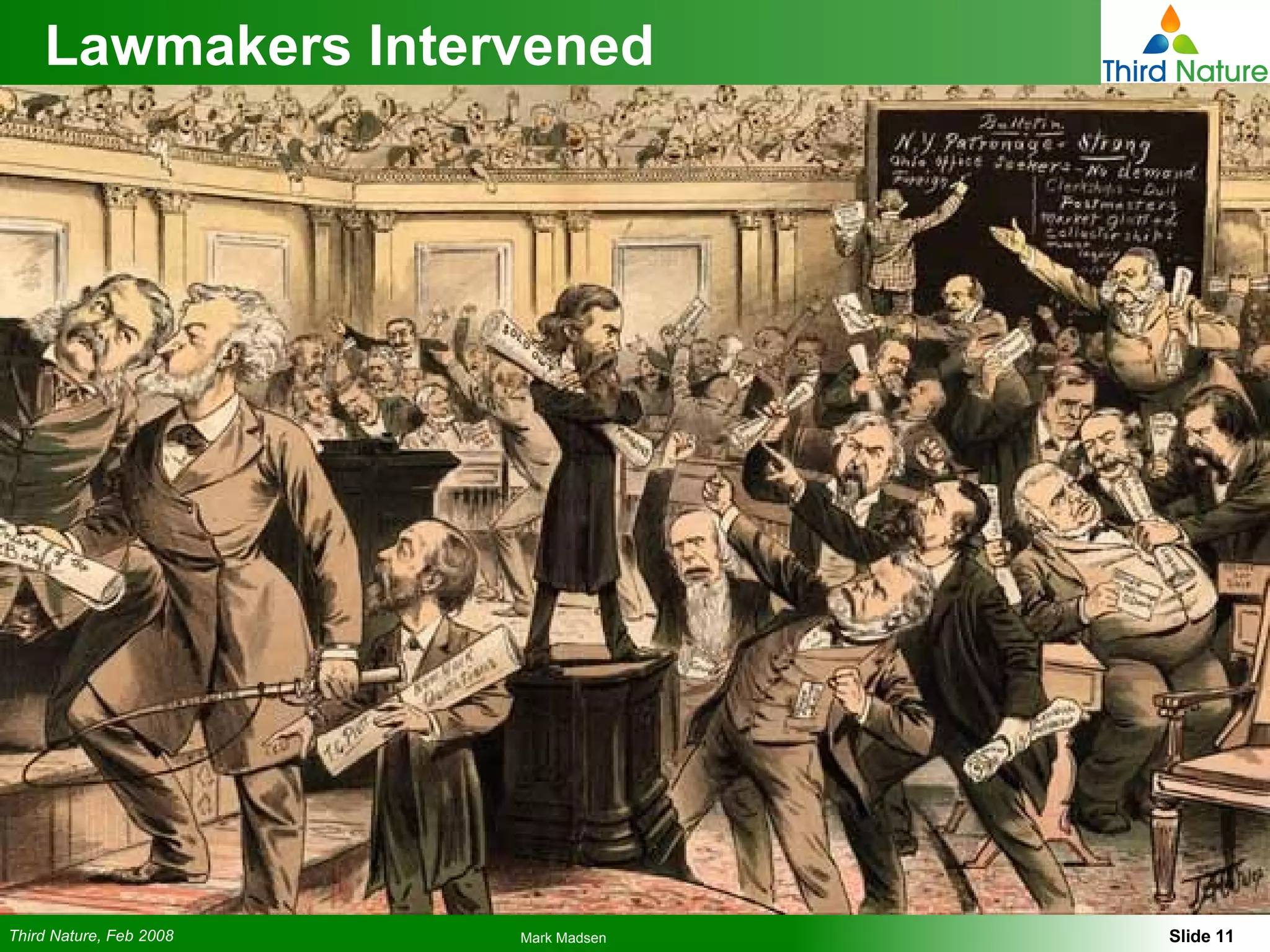 Lawmakers Intervened 