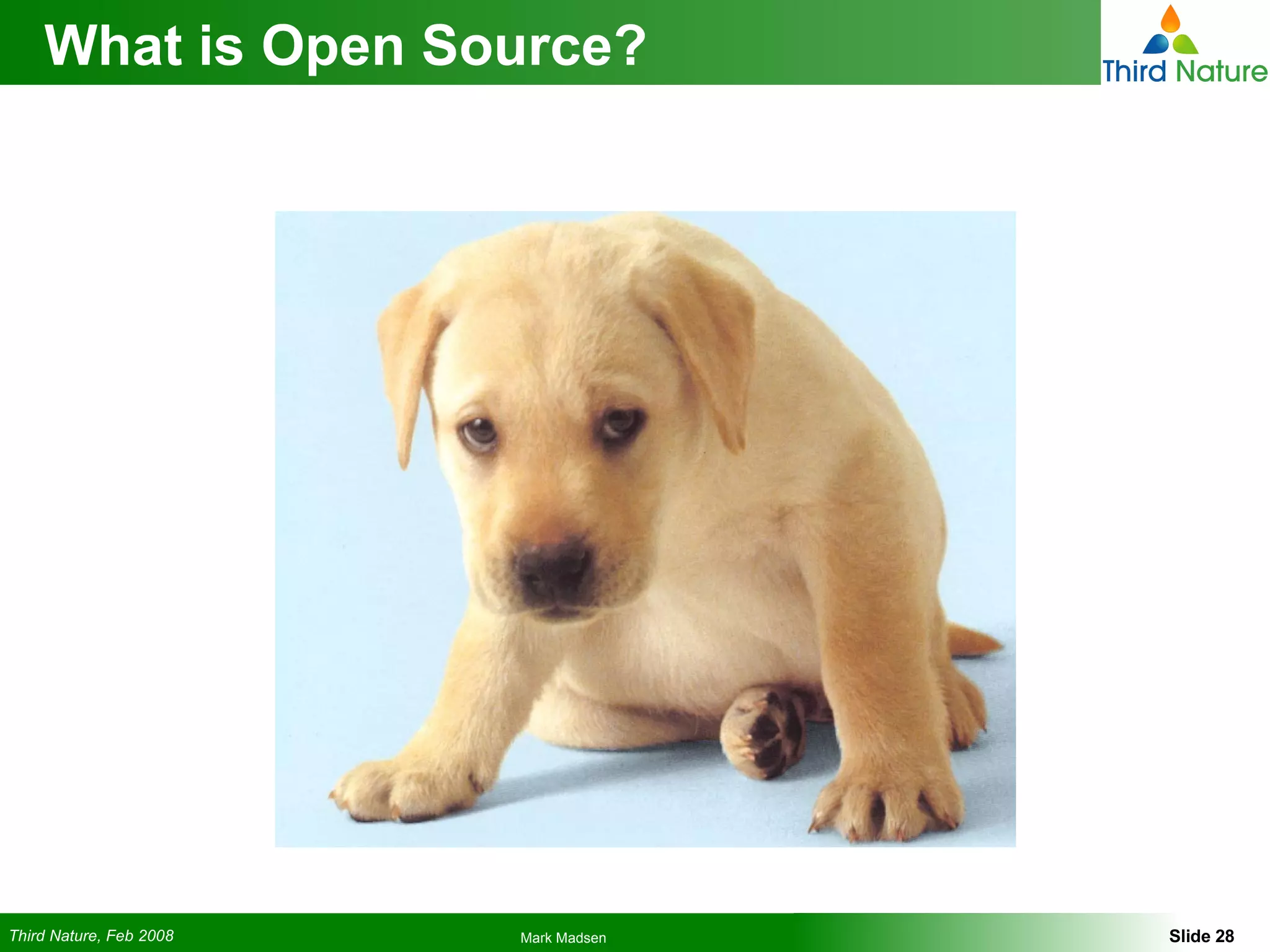 What is Open Source? 