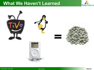 What We Haven’t Learned 