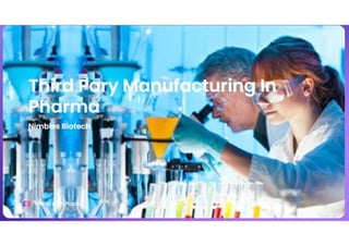 Third Party Manufacturing In Pharma Industry