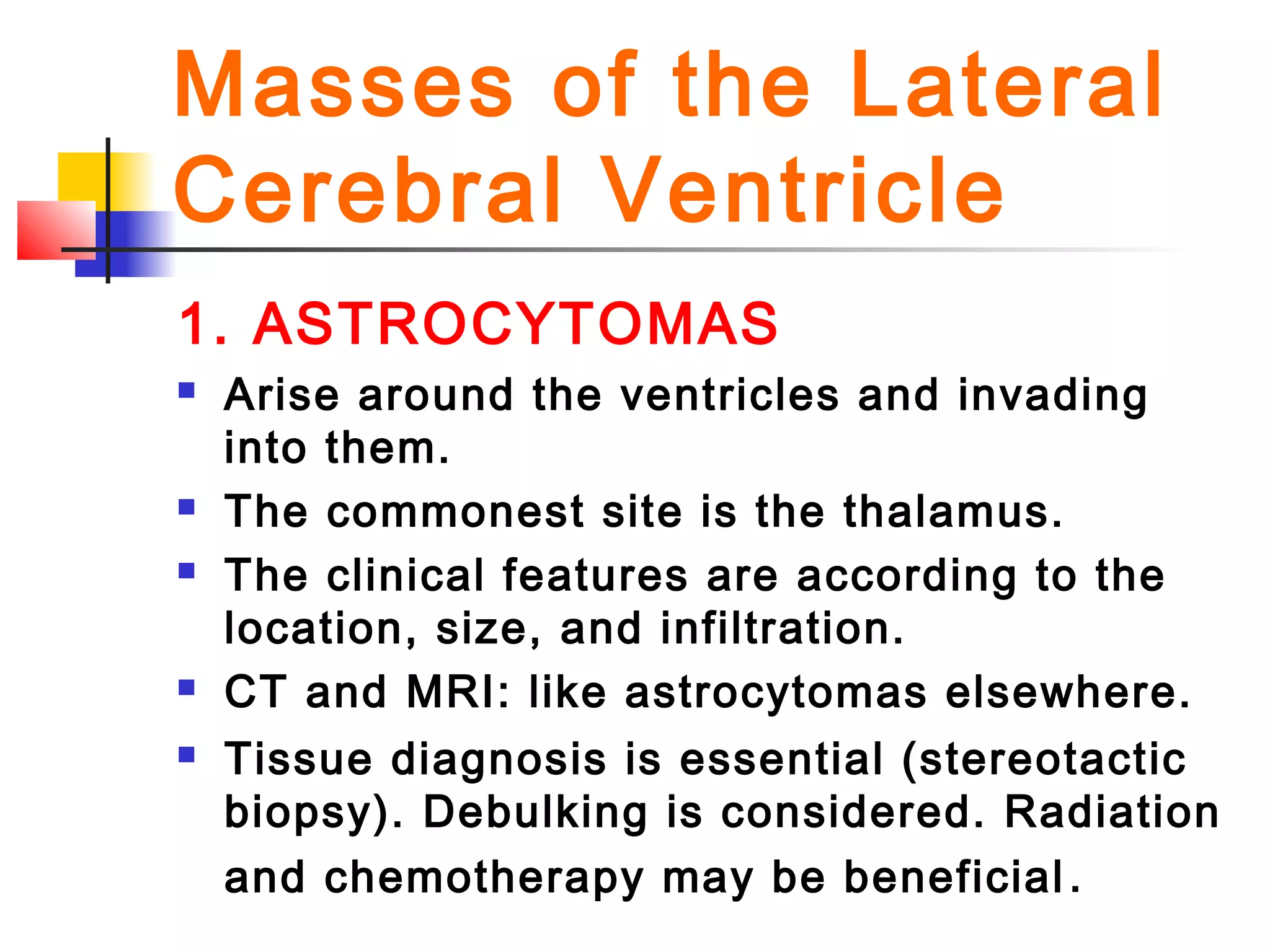 Third ventricular-masses | PPT