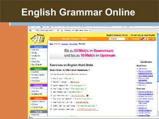 English Grammar Online