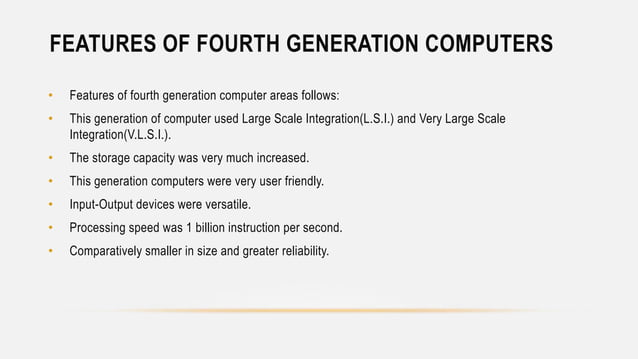 Third and fourth generation programming language | PPT