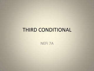 Third conditional | PPSX