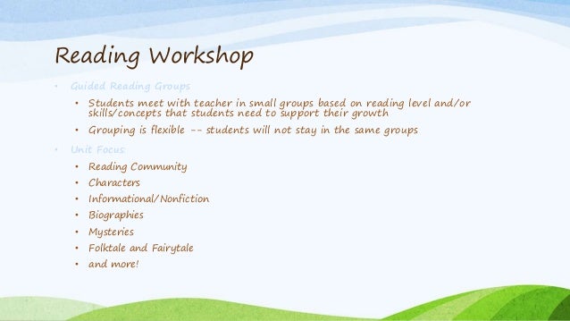 Third Grade Curriculum Night