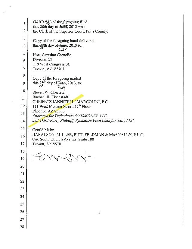 HOA's Motion to Dismiss (Barred by Statutes of Limitations)