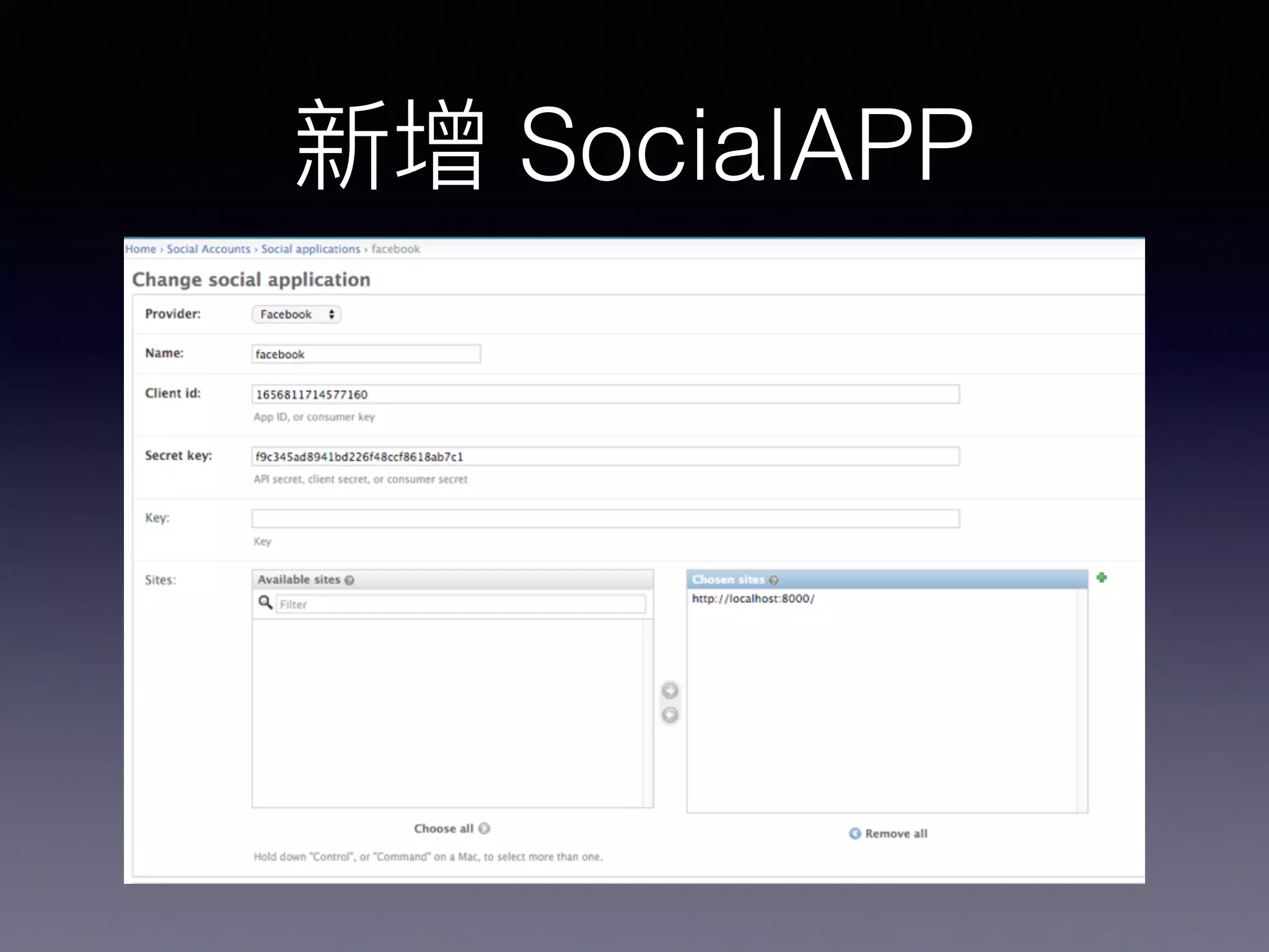 SocialAPP
 