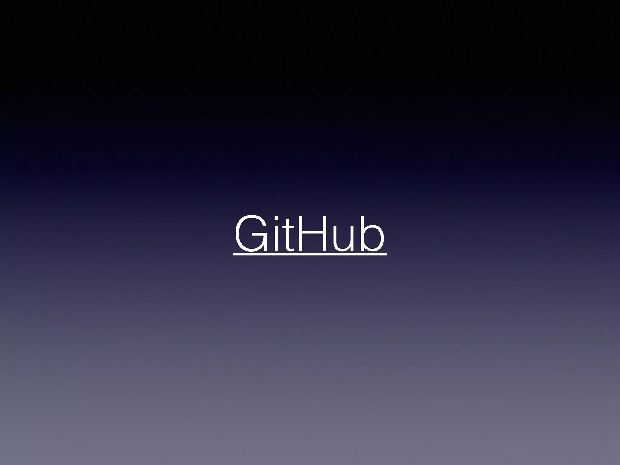 GitHub
 