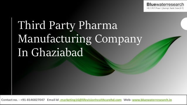 Third Party Pharma
Manufacturing Company
In Ghaziabad
 
