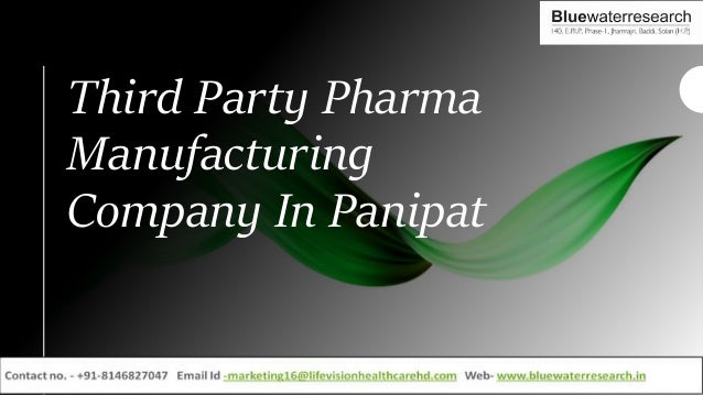 Third Party Pharma
Manufacturing
Company In Panipat
 