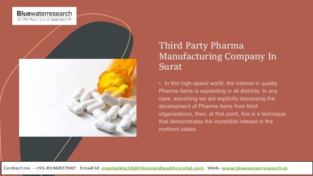 Third Party Pharma
Manufacturing Company In
Surat
 
