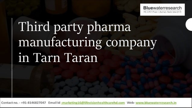Third party pharma
manufacturing company
in Tarn Taran
 
