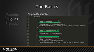 The Basics
Modules
Plug-ins
Projects
Plug-in Descriptor
1
 