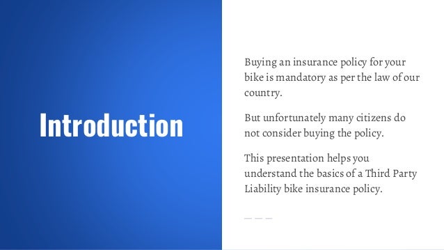 Third Party Two Wheeler Insurance