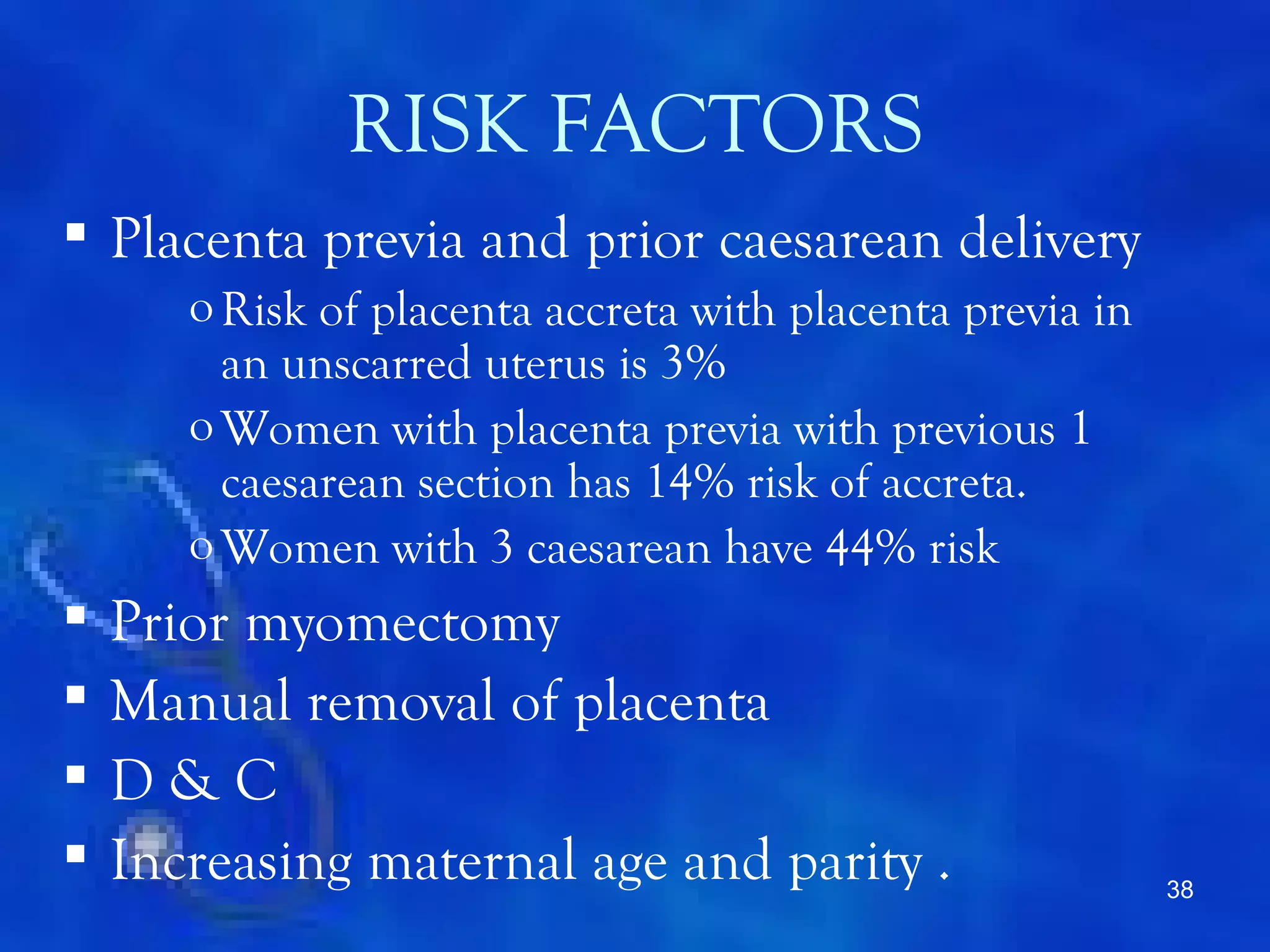 Placenta previa - Symptoms & causes - Mayo Clinic