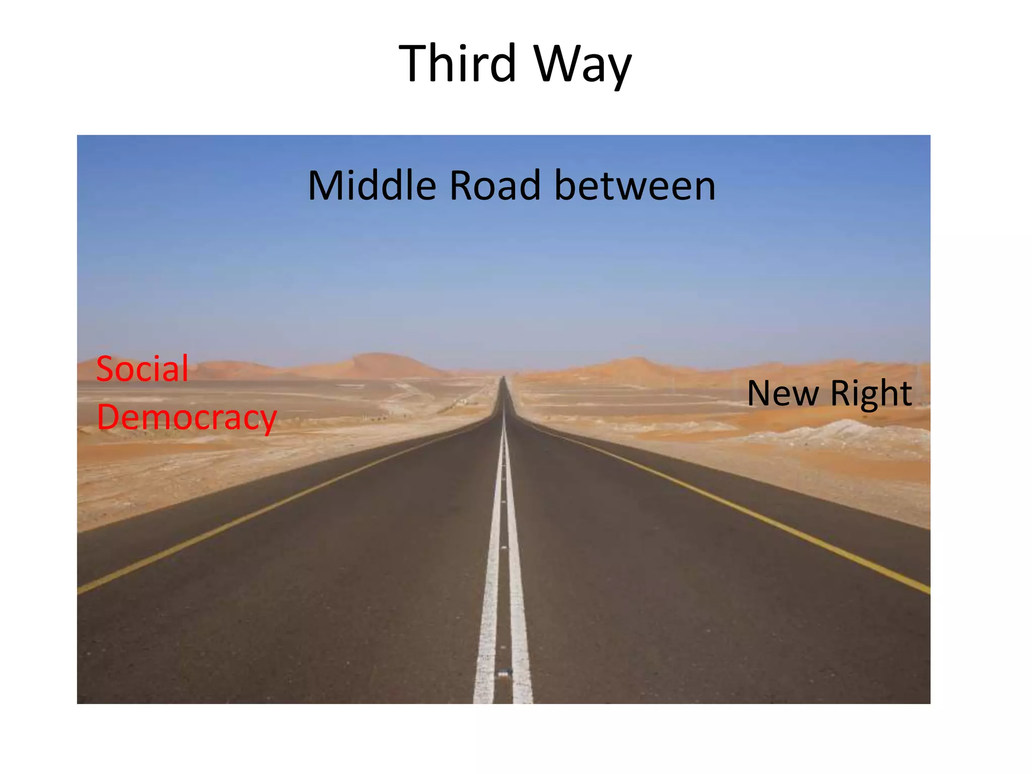 Third way | PPTX | Politics