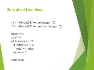Comprehensive Guide to Looping Constructs in Python Programming | PPTX