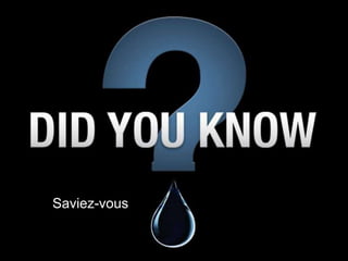 Saviez-vous
 