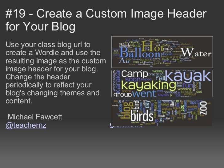 38 intersting ways to use Wordle in the classroom