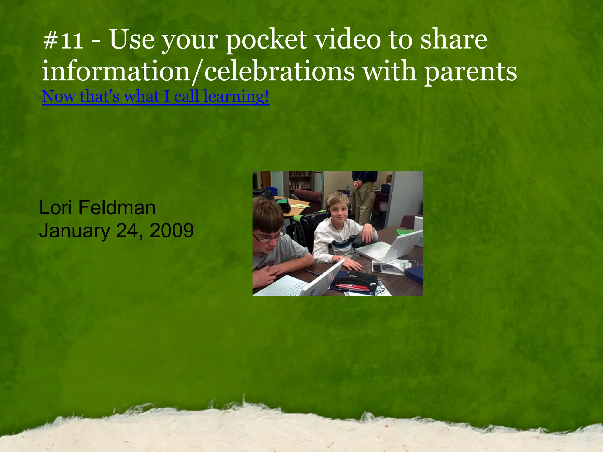 Thirty Nine Interesting Ways To Use Your Pock