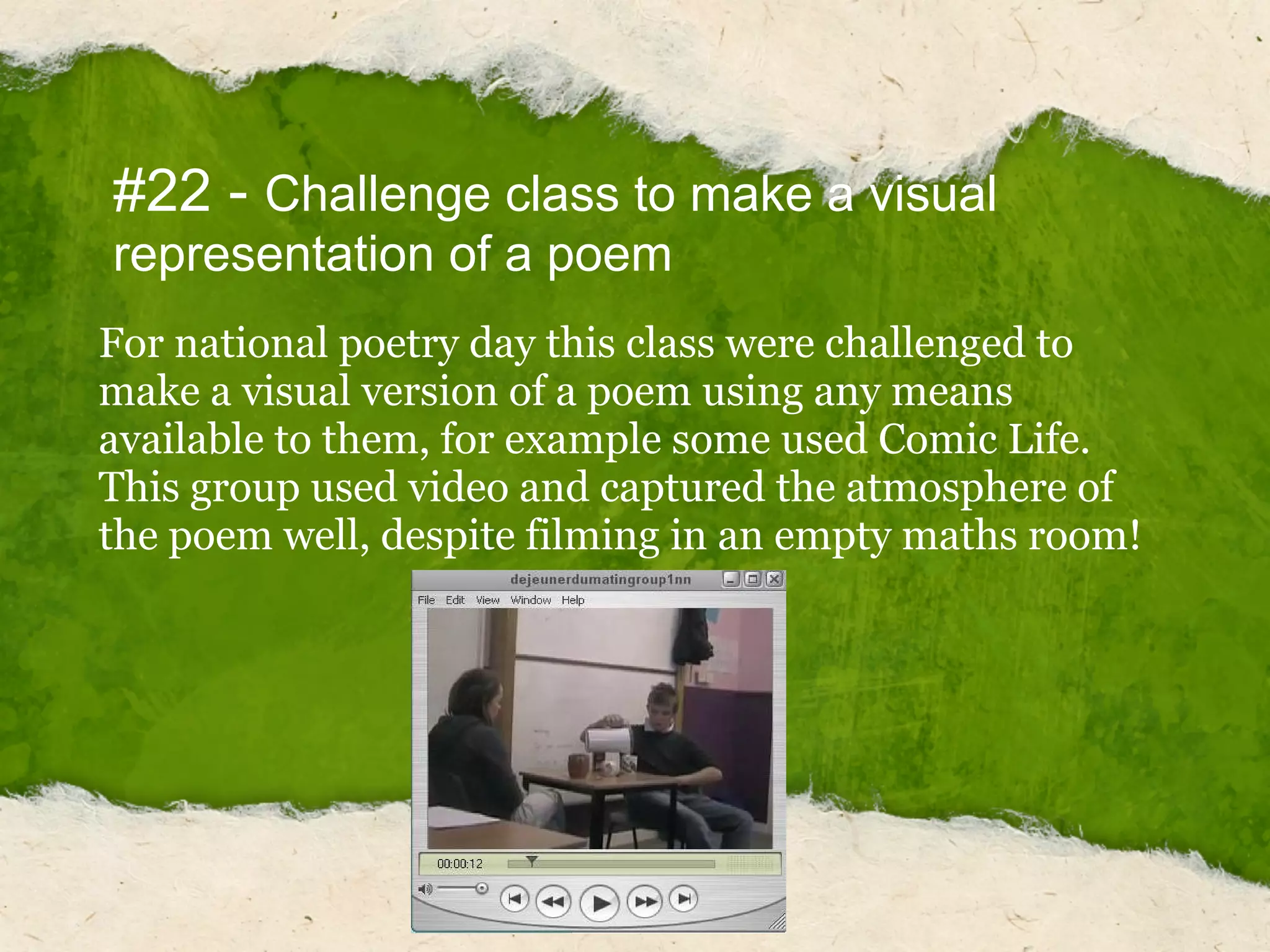 Thirty Nine Interesting Ways To Use Your Pock