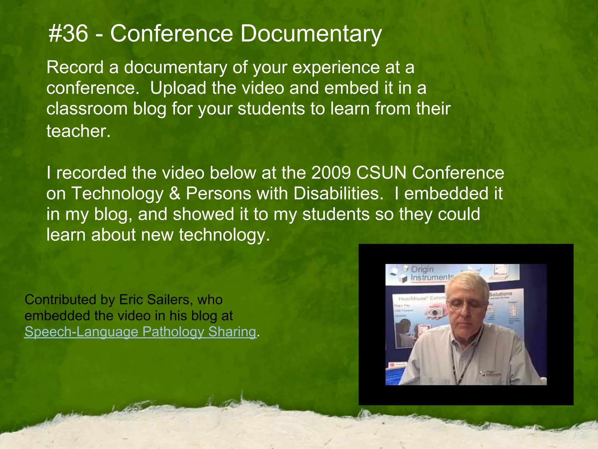 Thirty Nine Interesting Ways To Use Your Pock