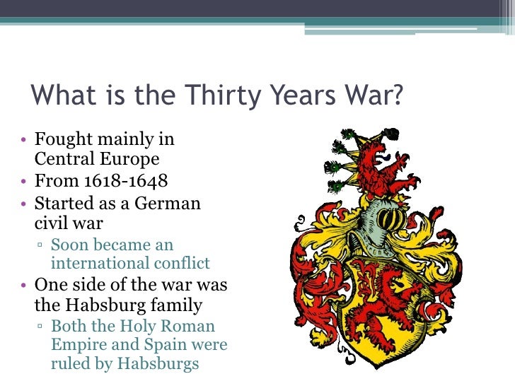 Thirty years war essay