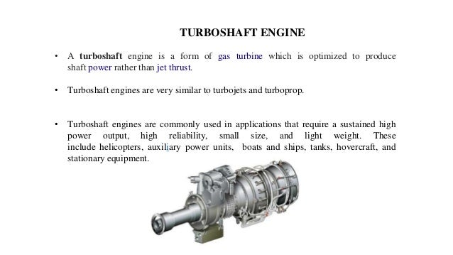 turboshaft engine