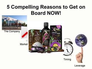 5 Compelling Reasons to Get on Board NOW! 