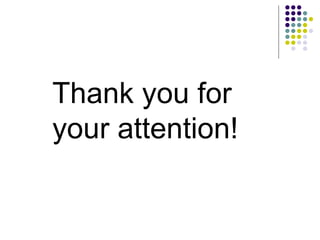 Thank you for your attention! 